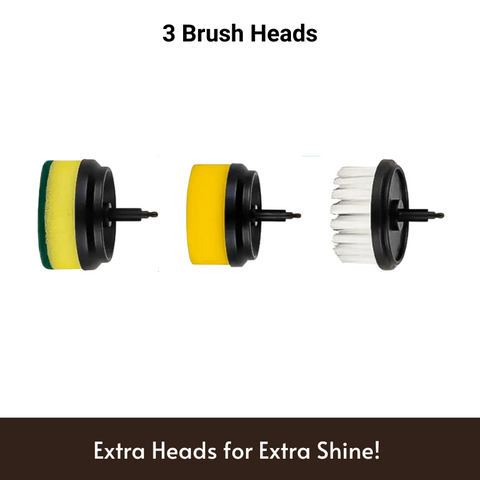 Brush Heads for Electric Scrubber
